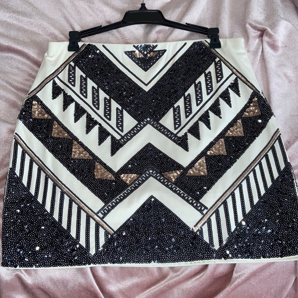 MINT CONDITION Express Mini Sequin Skirt
